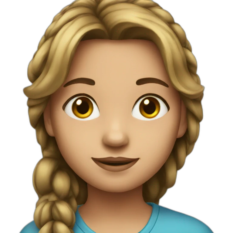 a girl emoji