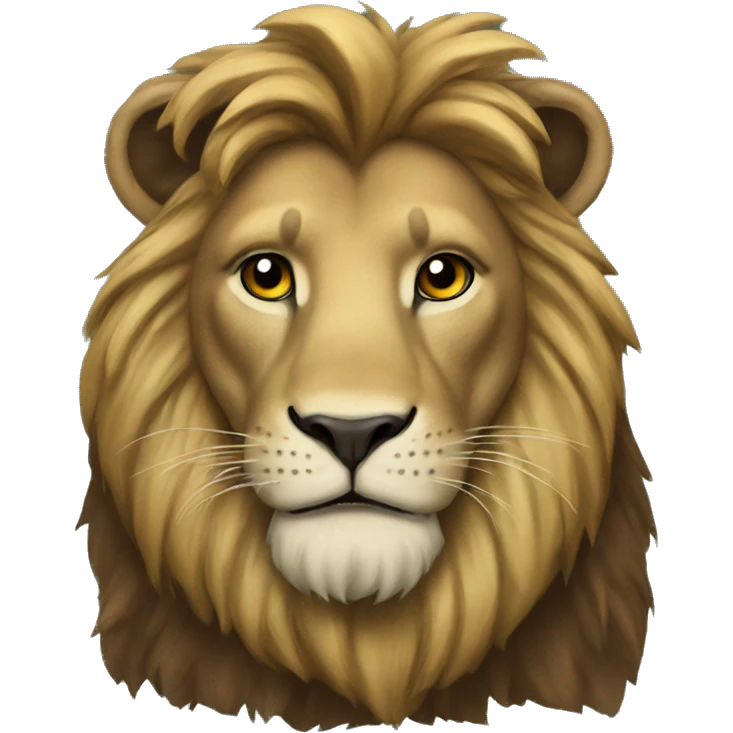 Lion christmas  emoji