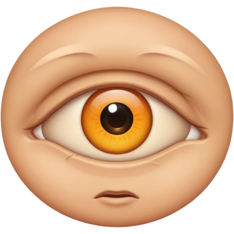 one eye emoji
