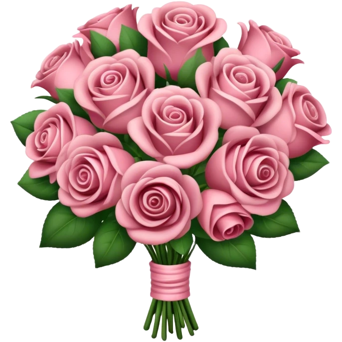 Dusty rose bouquet flowers emoji