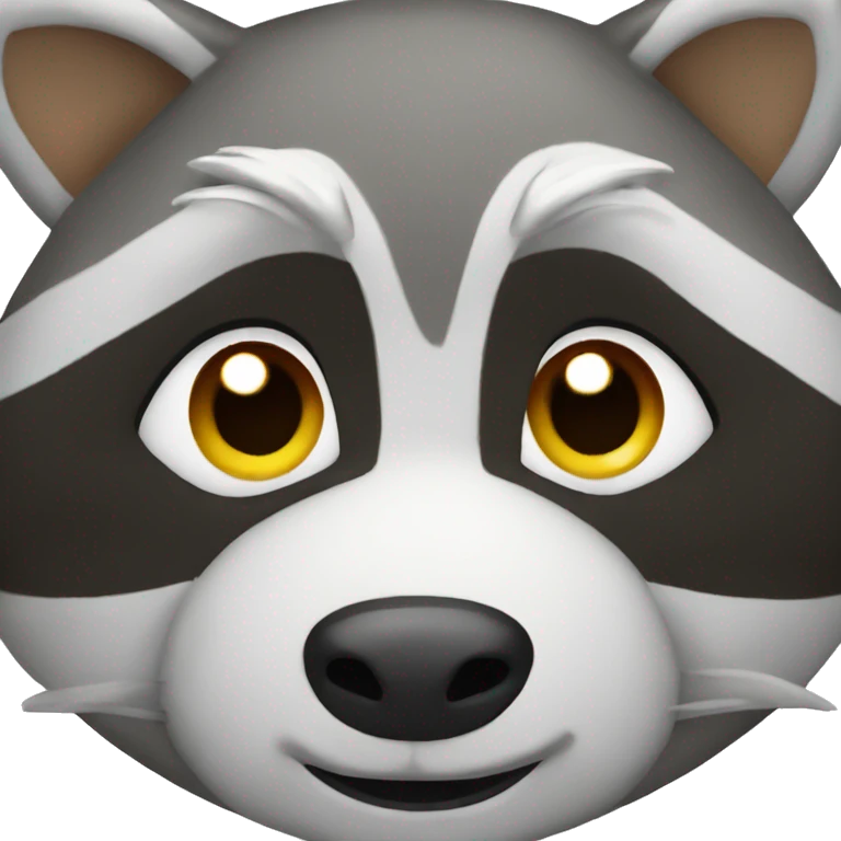 Racoon Face emoji