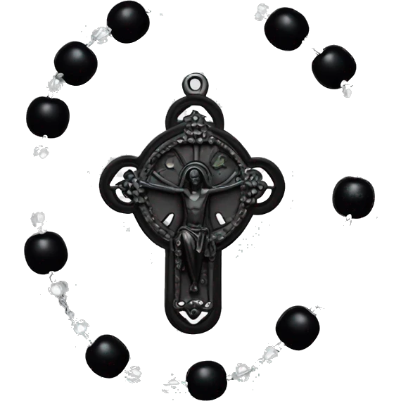 gothic rosary emoji