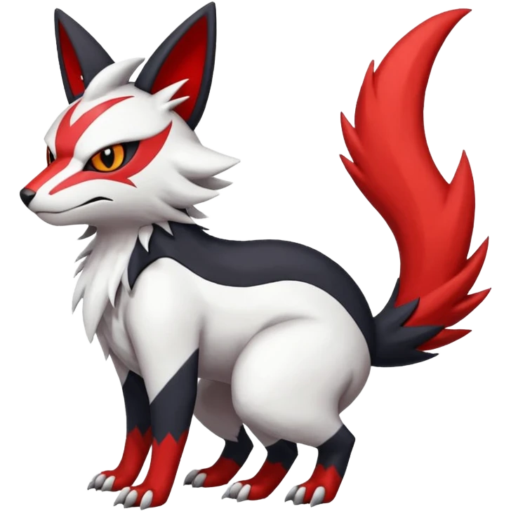 Nargacuga-Zangoose-Litten-Torracat-fusion-Fakemon-Pokémon-creature  emoji