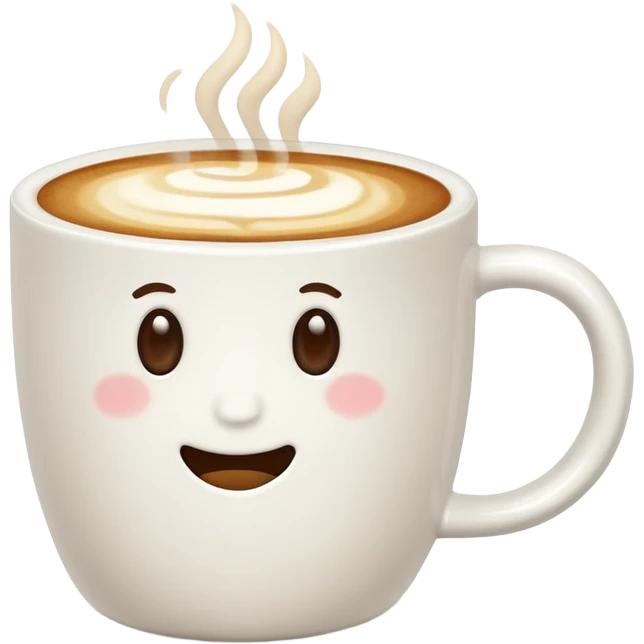 flat white coffee emoji