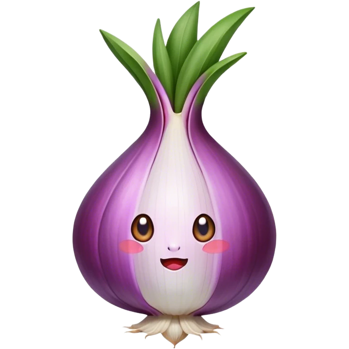 shallot full violet emoji