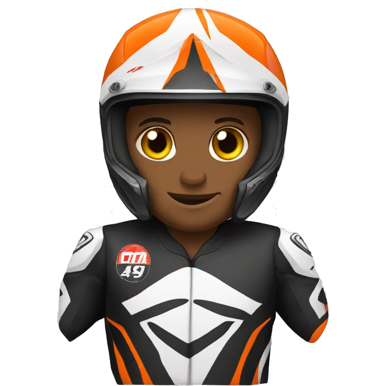 Motorcross emoji