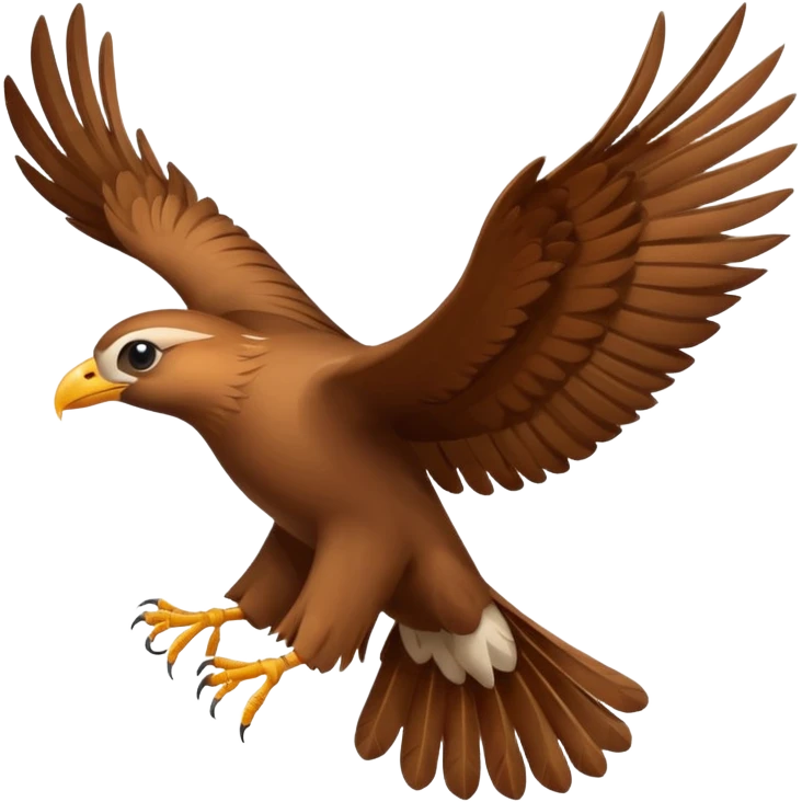Bird in flight emoji