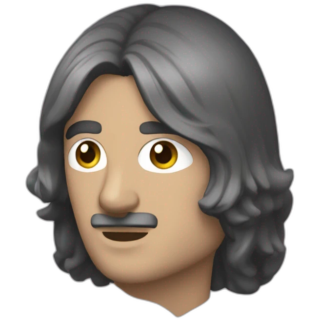 Chevalier noir emoji