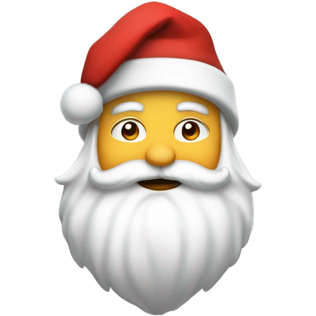 Santa clause emoji