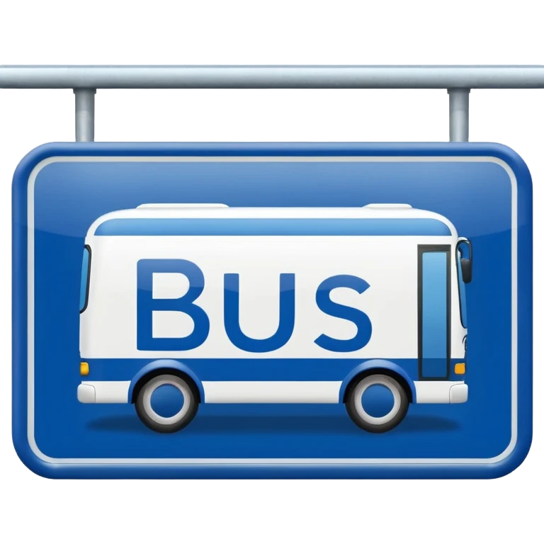 Bus Stop Signboard emoji