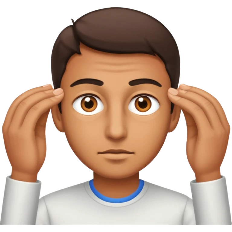 man with probing cnae emoji