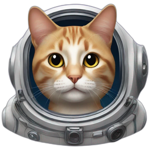 Cat in space emoji