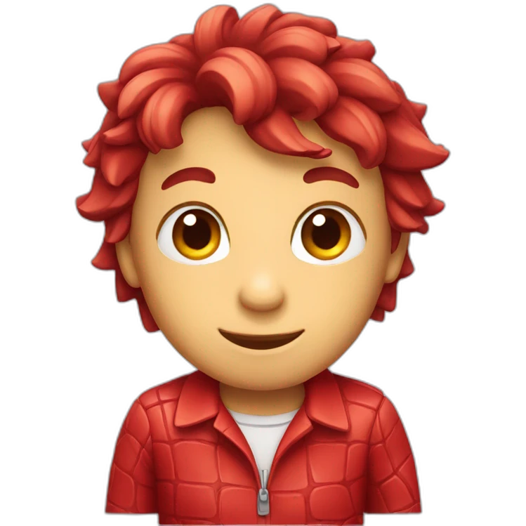 red crocodile emoji