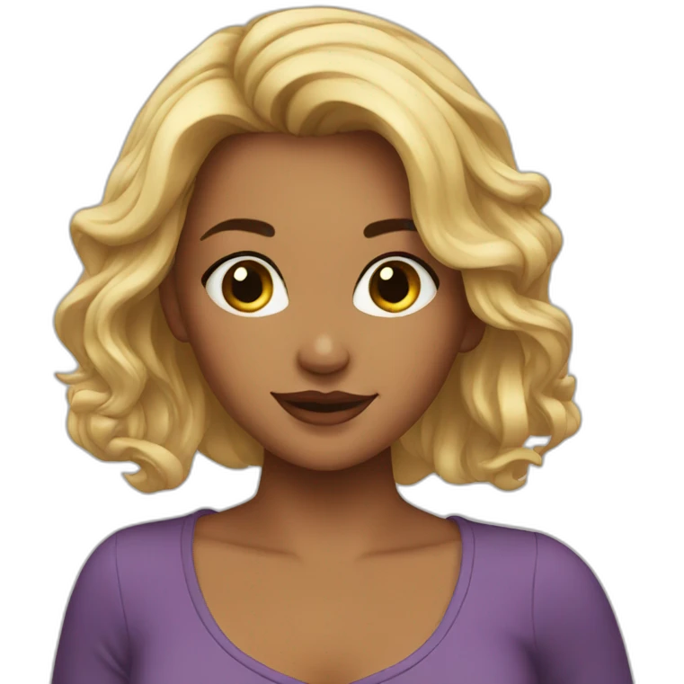beautiful girl emoji