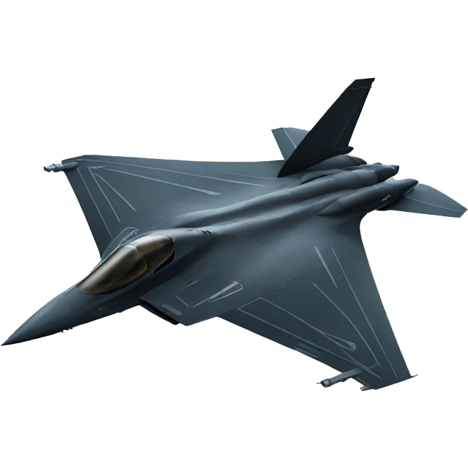 stealth fighter jet emoji
