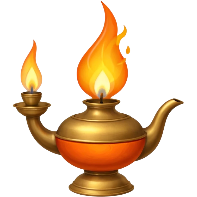 oil lamp diya emoji