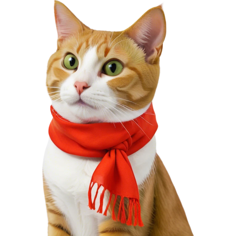 Cat that's orange and black emoji
