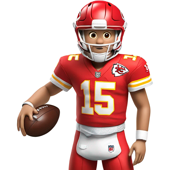 Patrick Mahomes Kansas City chiefs emoji