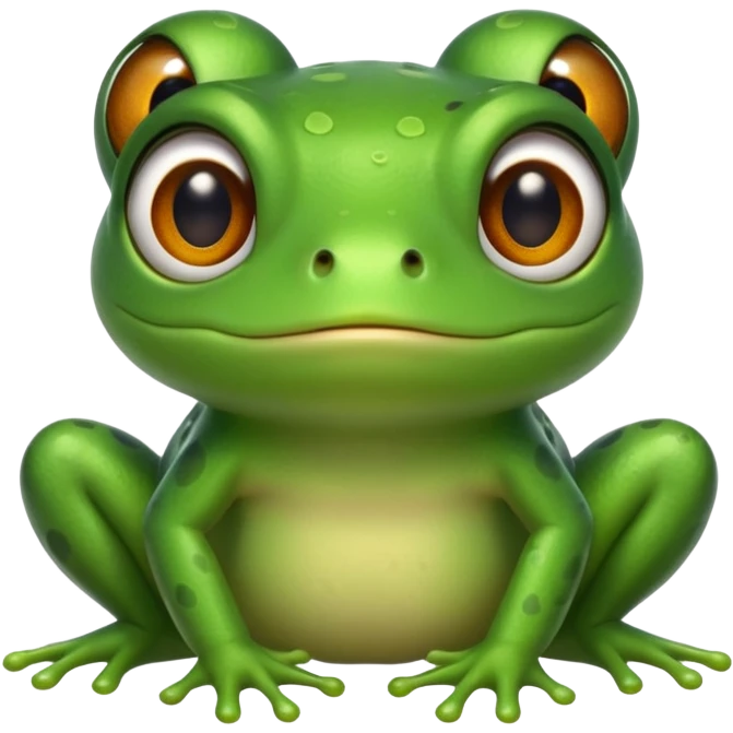 cute frog emoji