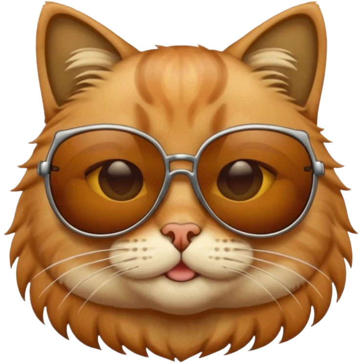 Cat wearing sunglasses emoji