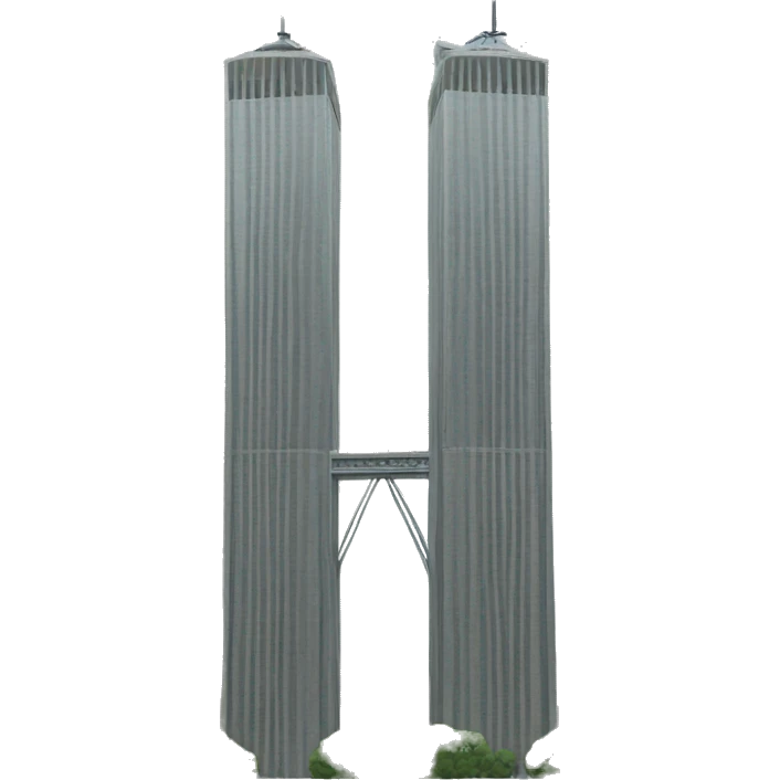 Twin tower emoji