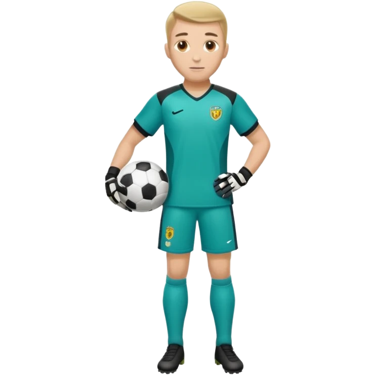 soccer goalkeeper full body emoji