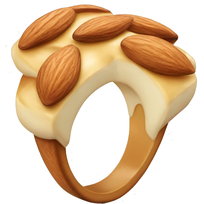 almond ring danish emoji