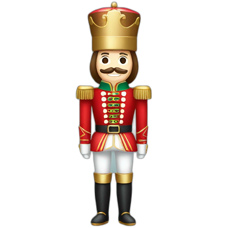 christmas nutcracker full body emoji
