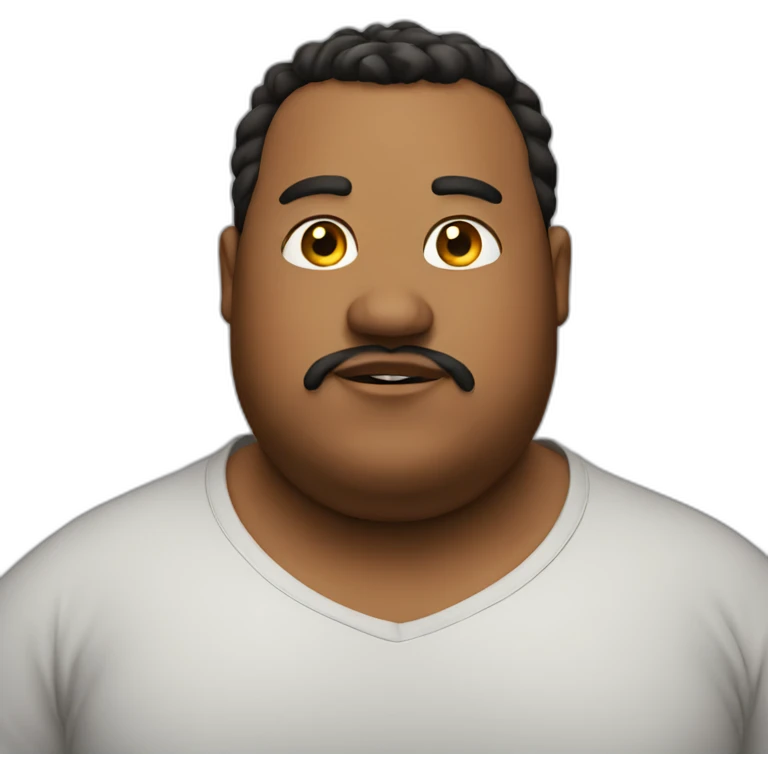 Fat emoji