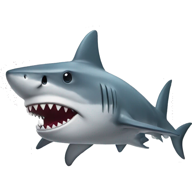 shark with tophat emoji