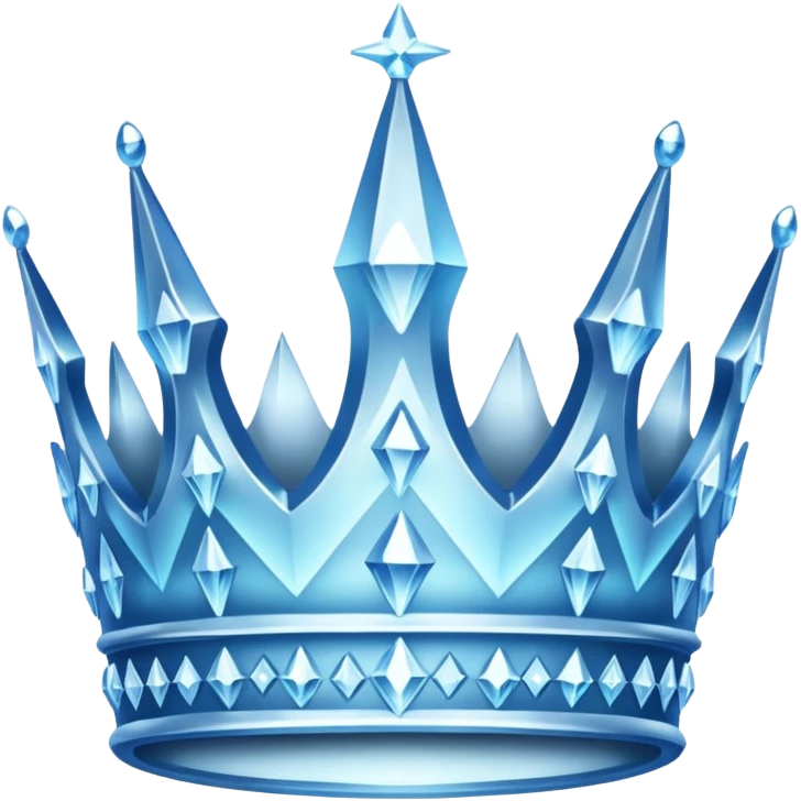frozen crown emoji