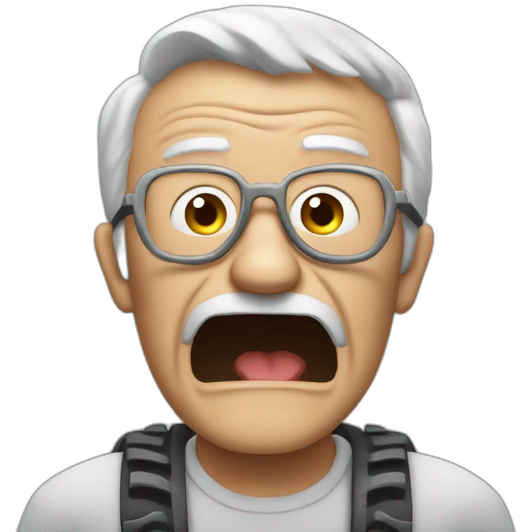 angry-grandpa-and-tractor emoji