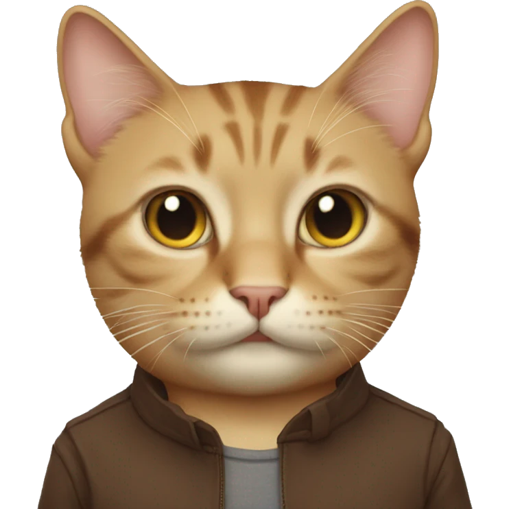 cat with elon musks face emoji