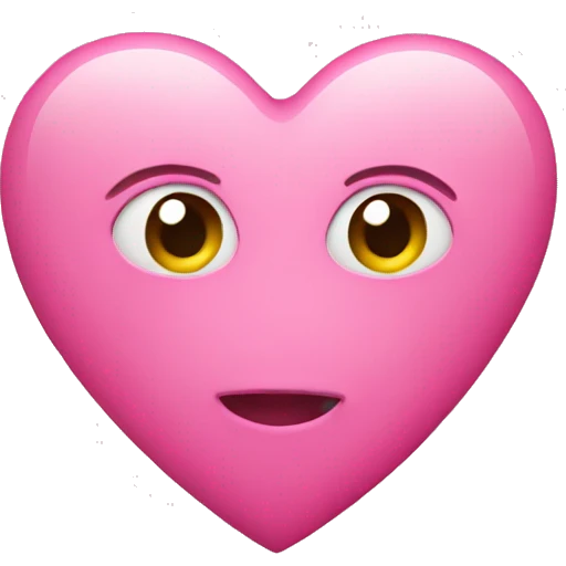 pink heart emoji