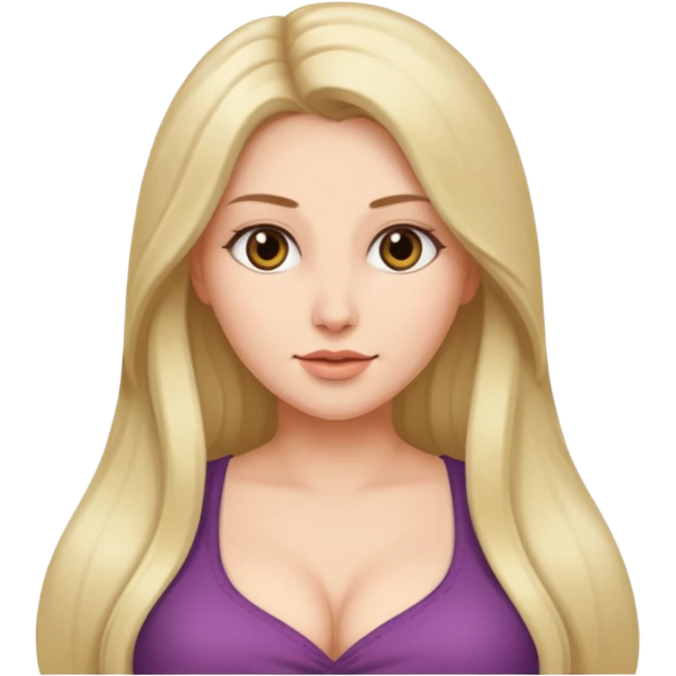 With big boobs emoji