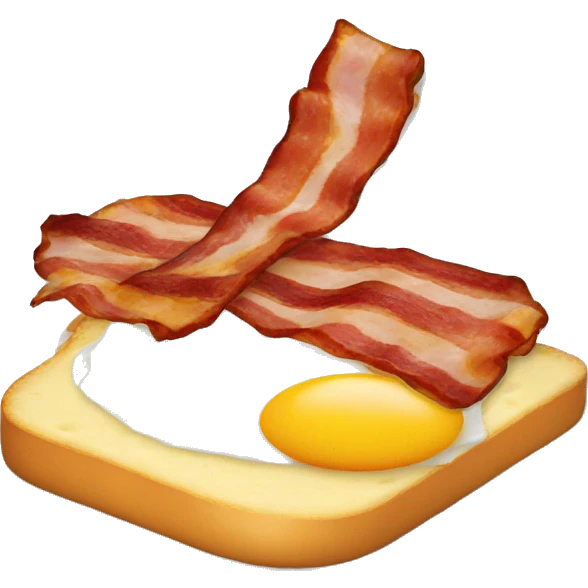 Bacon egg and cheese emoji