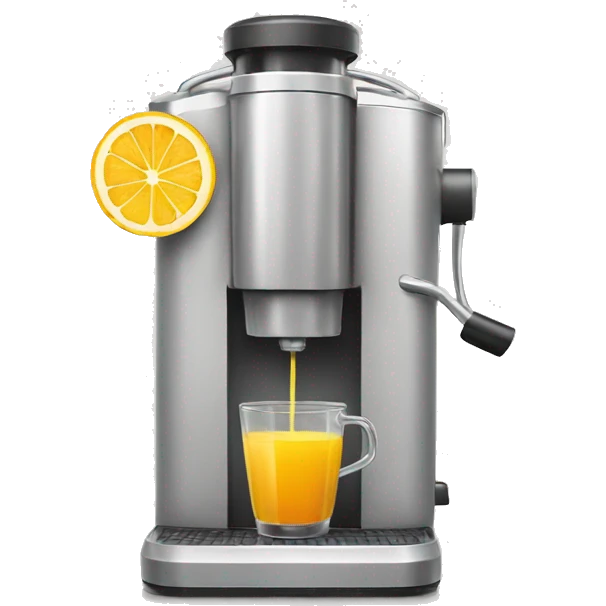 retro juice presser emoji