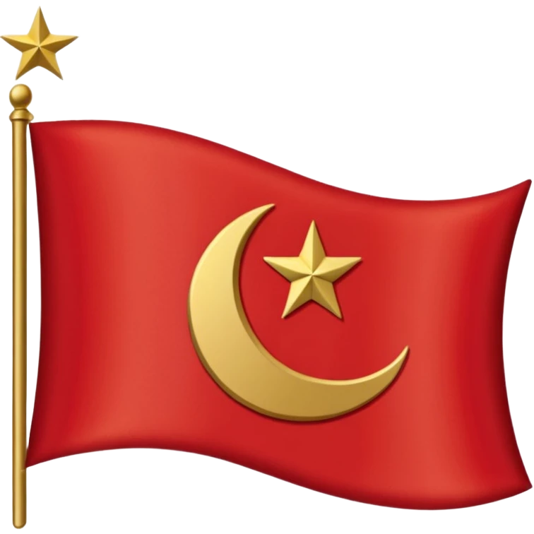 Osmanlı bayrağı emoji