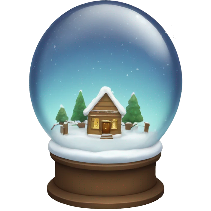 Snow globe emoji
