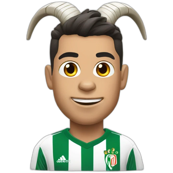 Cristiano Ronaldo goat  emoji