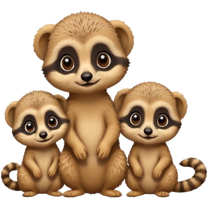 Baby meerkats emoji