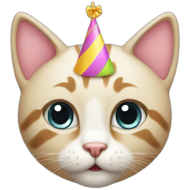 birthday cat emoji