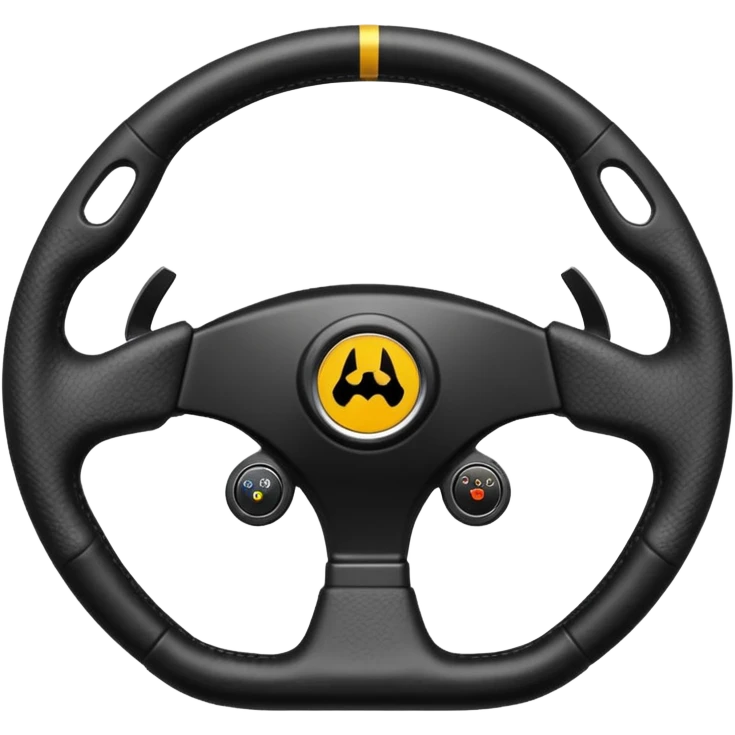 Racing sterring wheel emoji
