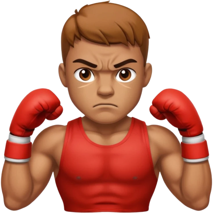  a boxer  emoji