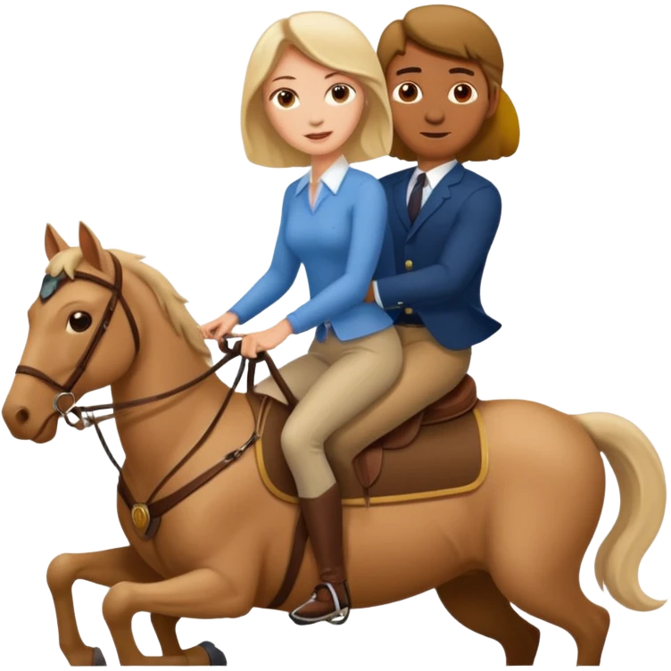 a white woman having vaginal sex by riding a man emoji