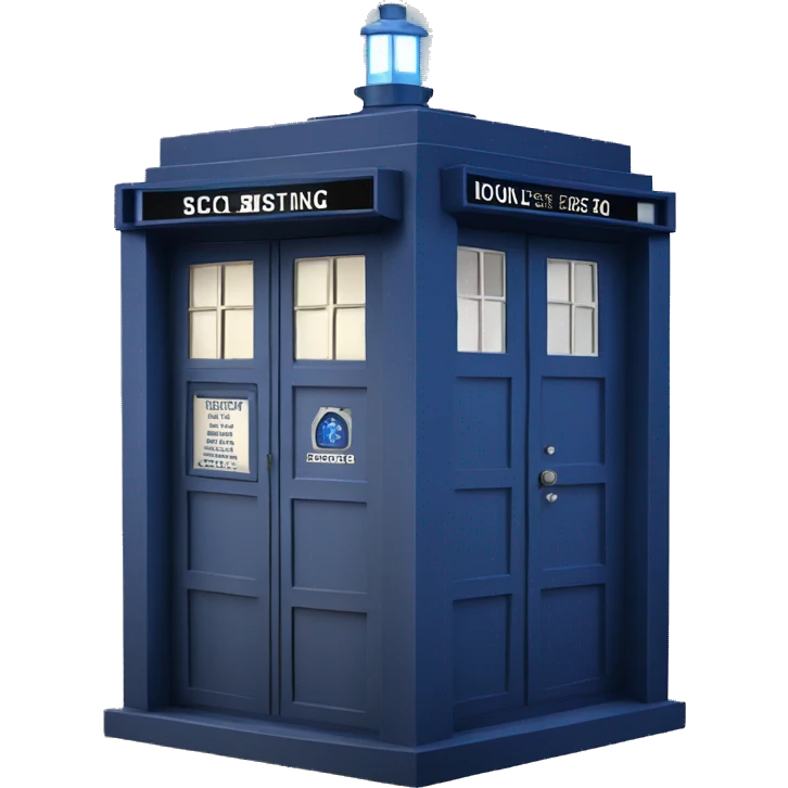 Tardis emoji
