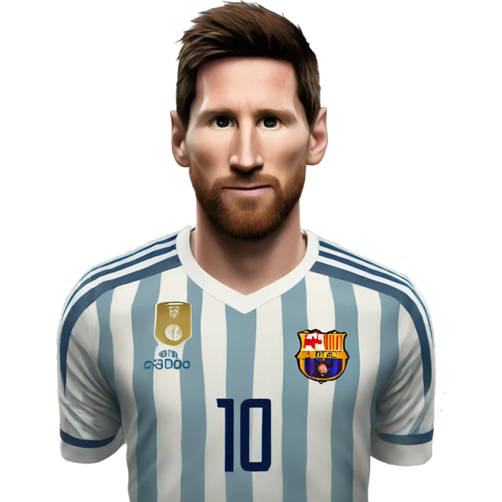 Messi>ronaldo emoji