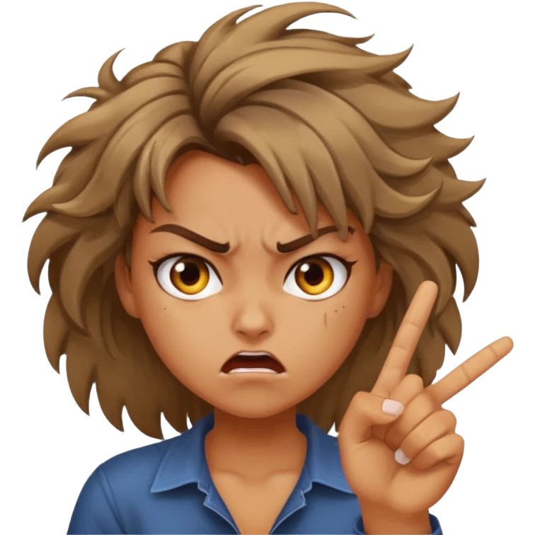 неко девка посылает тебя нахуй emoji