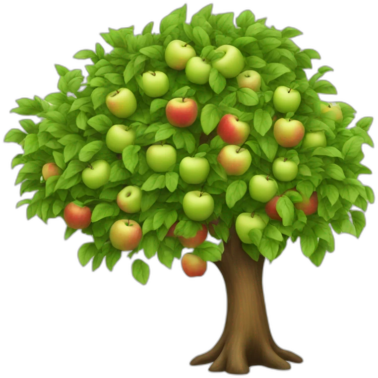 apple tree emoji