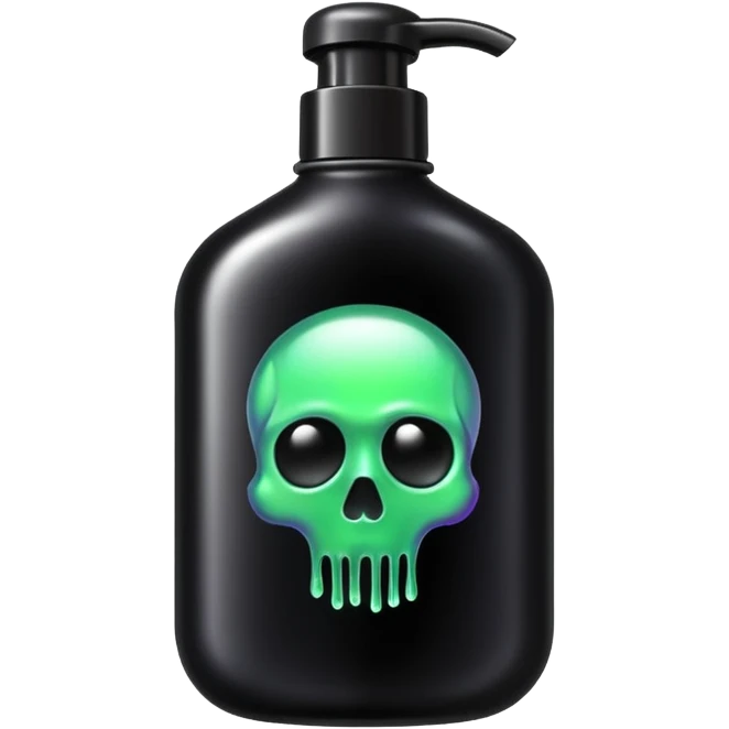 gothic toxic shampoo emoji
